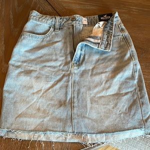A new light blue skirt